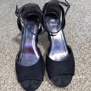 black heels size 12